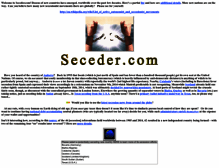 seceder.com screenshot