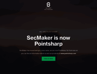 secmaker.se screenshot