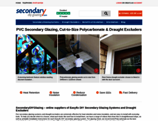 secondarydiyglazing.com screenshot