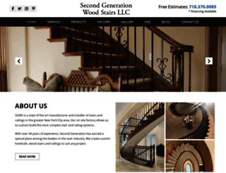 secondgenerationstairs.com screenshot