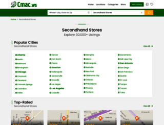 secondhand-stores.cmac.ws screenshot