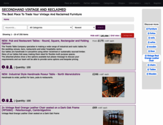 secondhand-vintage-and-reclaimed.co.uk screenshot