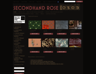 secondhandrose.com screenshot