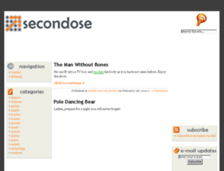 secondose.com screenshot