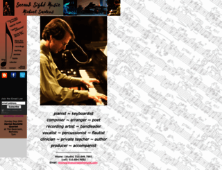 secondsightmusic.com screenshot