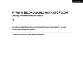 secondworldwarhistory.com screenshot