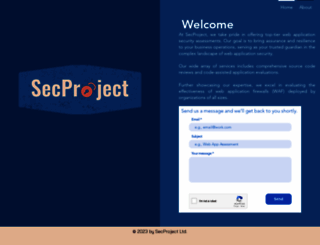 secproject.com screenshot