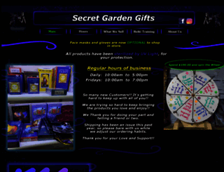 secret-garden-gifts.com screenshot