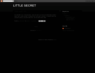 secret2btold.blogspot.com screenshot