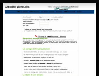 secretaire.annuaires-gratuit.com screenshot