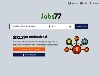 secretarialjobs77.com screenshot
