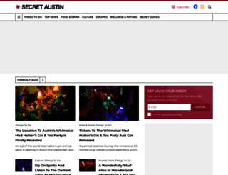 secretaustin.com screenshot