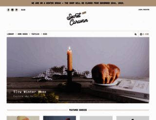 secretcaravan.com screenshot