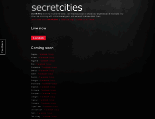 secretcities.com screenshot
