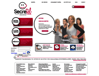 secretel.fr screenshot
