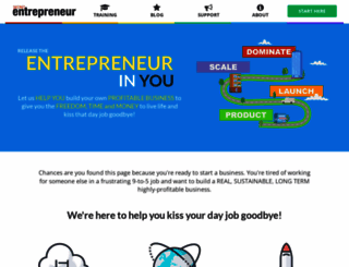 secretentrepreneur.com screenshot