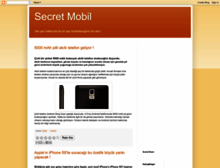 secretmobil.blogspot.com screenshot
