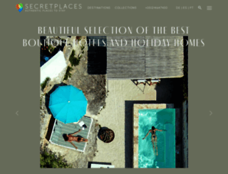 secretplaces.com screenshot