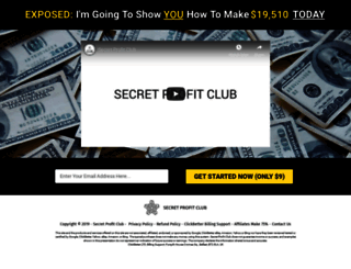secretprofitclub.com screenshot