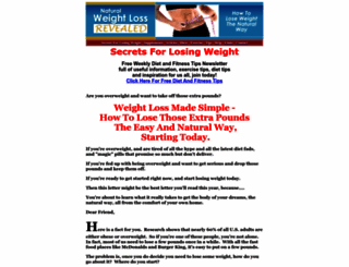 secrets4losingweight.com screenshot