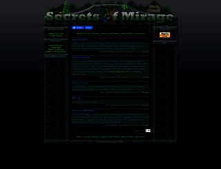 secretsofmirage.com screenshot