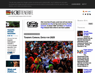 secrettenerife.co.uk screenshot