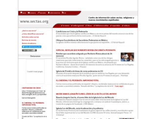 sectas.org screenshot