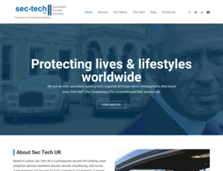 sectech-uk.com screenshot