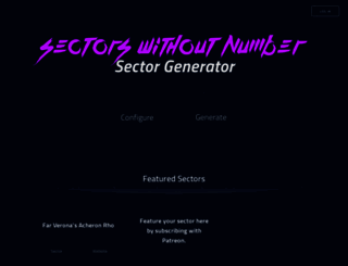 sectorswithoutnumber.com screenshot