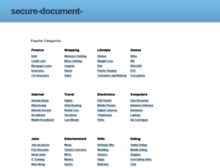 secure-document-management.com screenshot