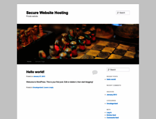 secure-web-site-hosting.com screenshot