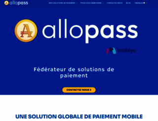 secure.allopass.com screenshot