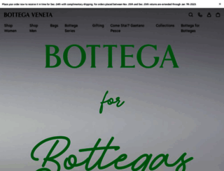 secure.bottegaveneta.com screenshot