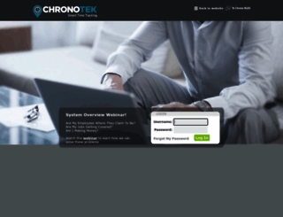 secure.chronotek.net screenshot