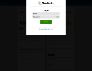 secure.clearbooks.co.uk screenshot