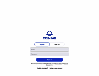 secure.coinjar.com screenshot