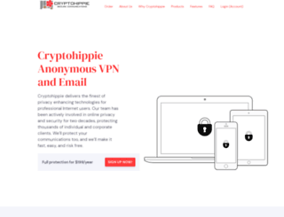 secure.cryptohippie.com screenshot