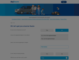 secure.dayinsure.com screenshot