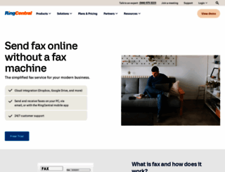 secure.extremefax.com screenshot