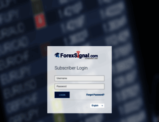 secure.forexsignal.com screenshot