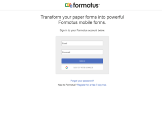 secure.formotus.com screenshot