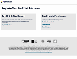 secure.fredhutch.org screenshot