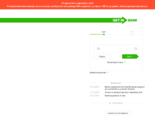 secure.getinbank.pl screenshot