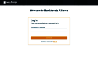 secure.hardassetsalliance.com screenshot