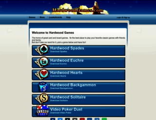 secure.hardwoodgames.com screenshot