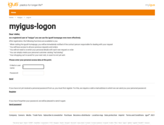 secure.igus.de screenshot