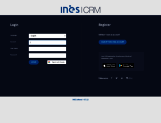 secure.inescrm.com screenshot