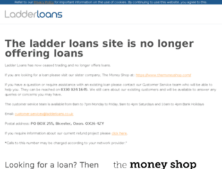 secure.ladderloans.co.uk screenshot