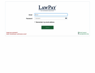 secure.lawpay.com screenshot