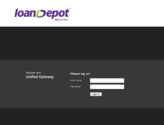 secure.loandepot.com screenshot